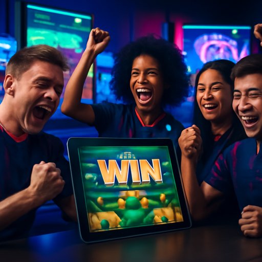 casino game tablet dashboard in cross-platform view
