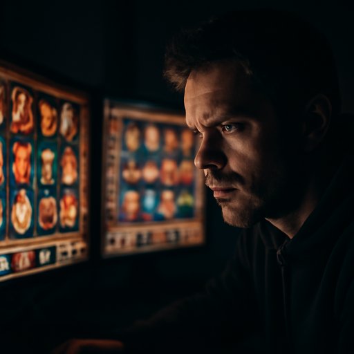casino game slots tiles on dashboard